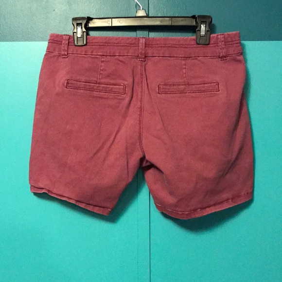 Purple jean shorts size 7/8 - Picture 2 of 3